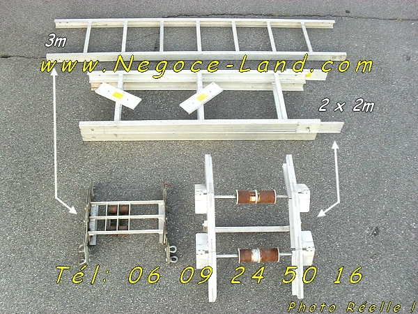 Genouillères + Echelles Alu Monte charge lève matériaux [Petites annonces outils outillage occasion Toulouse]