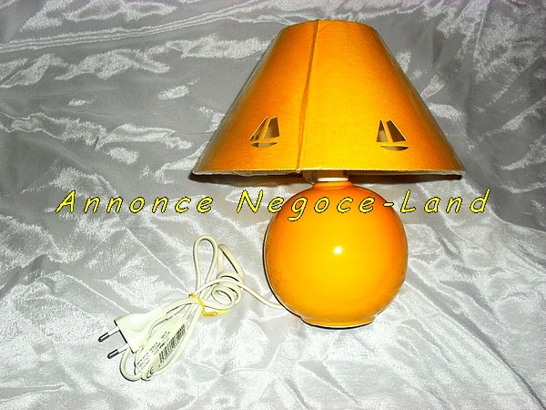 Lampe de chevet céramique couleur Amarillo [Petites annonces]