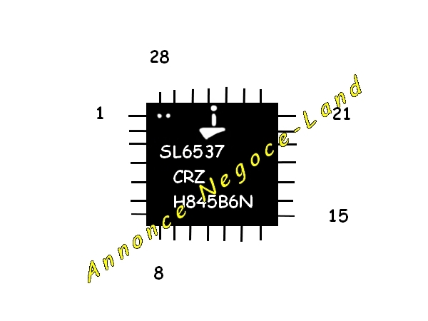 Composant électronique ISL6537 CRZ à souder (Neuf) [Petites annonces]