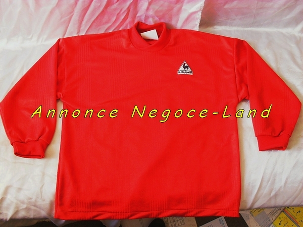 Maillot de foot Le coq Sportif Rouge (Neuf) [Petites annonces]