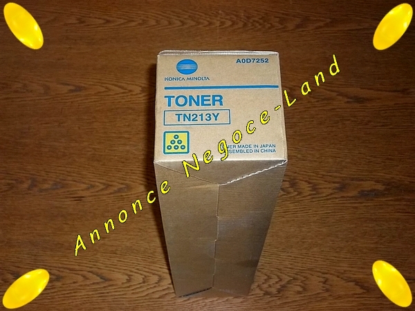 Toner Laser Konica Minolta TN213Y Yellow Jaune (Original Neuf) [Petites annonces]