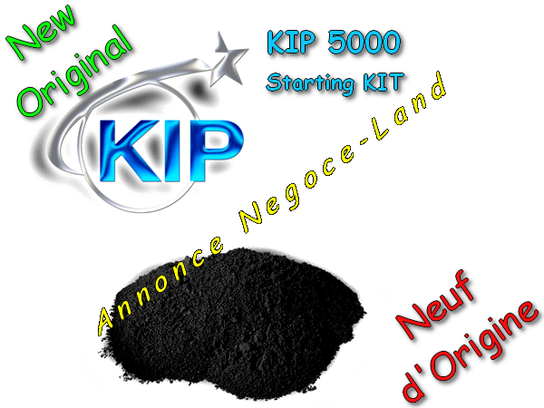 Toner - KIP 5000 - Starting KIT - Laser - Noir - [Original 500g Neuf] [Petites annonces]
