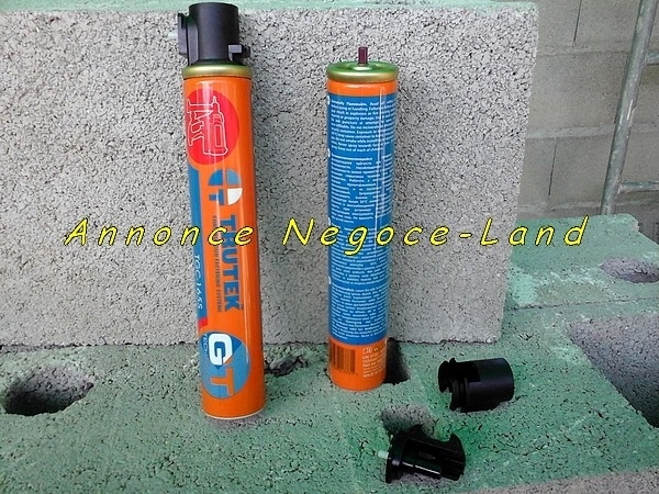 2 Cartouches gaz lubrifiées pour cloueurs de marque (Neuves) [Petites annonces outils outillage occasion Toulouse]