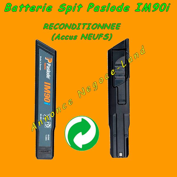 Batterie de cloueur Spit Paslode IM90i & PPN50i (Reconditionnée) [Petites annonces]