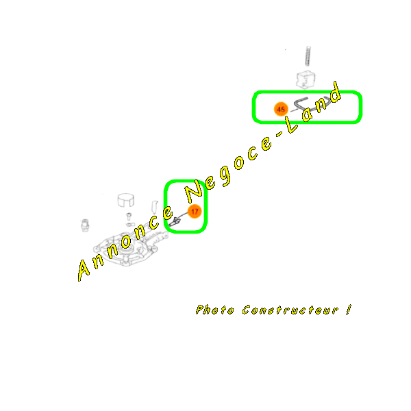 Adaptateur de cartouche de gaz et support pour gâchette de Spit Paslode IM350 / 90CT [Petites annonces]