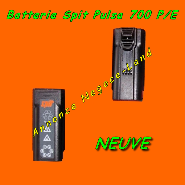 Batterie de cloueur Spit Pulsa 700 P/E Impulse (Neuve) [Petites annonces]